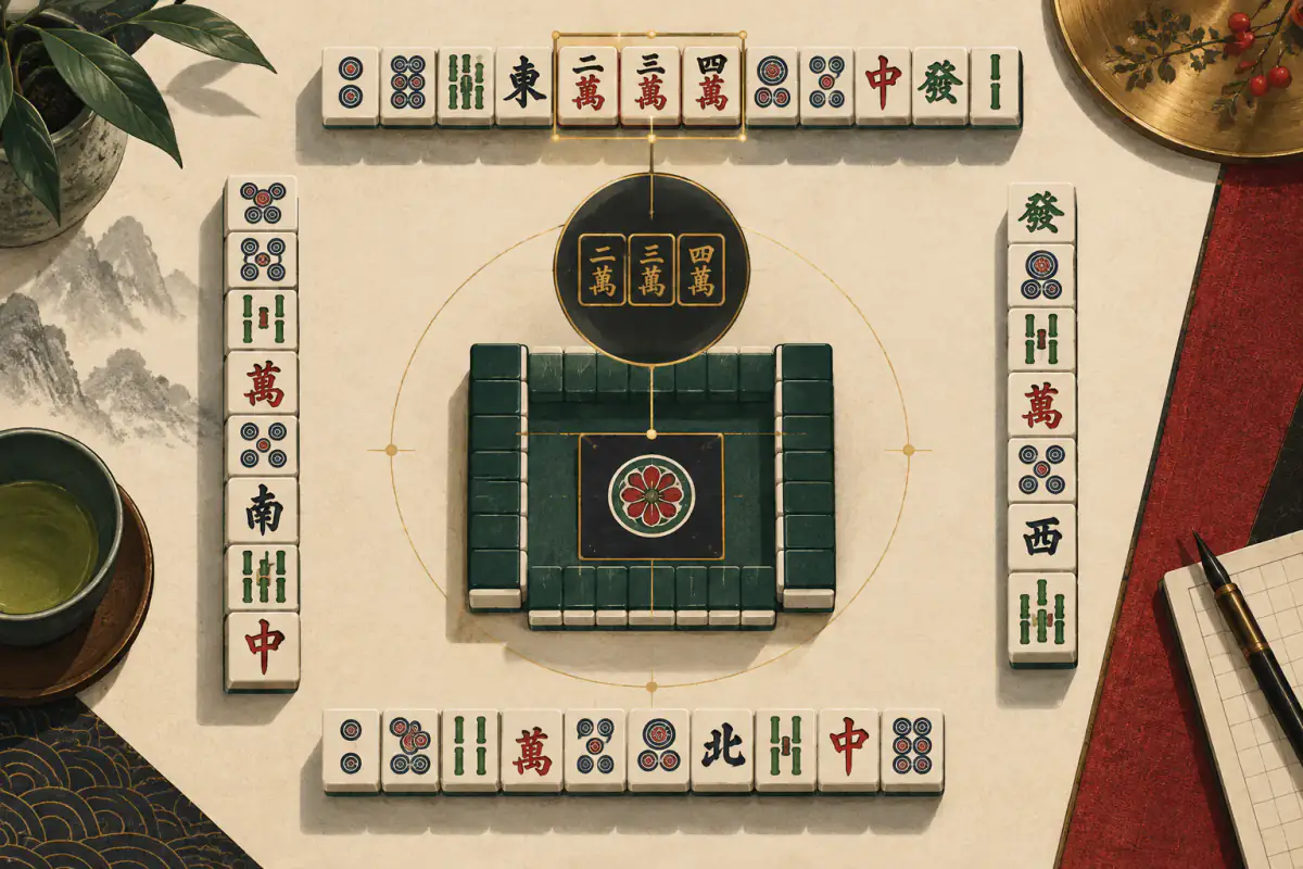 Illustration for Reading Opponents' Discards (Kawa Reading) for Beginners