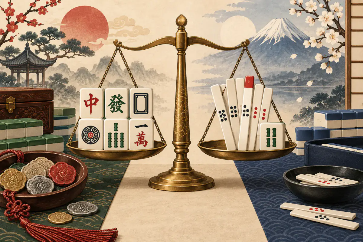 Illustration for Chinese Official vs Riichi: A Scoring System Comparison