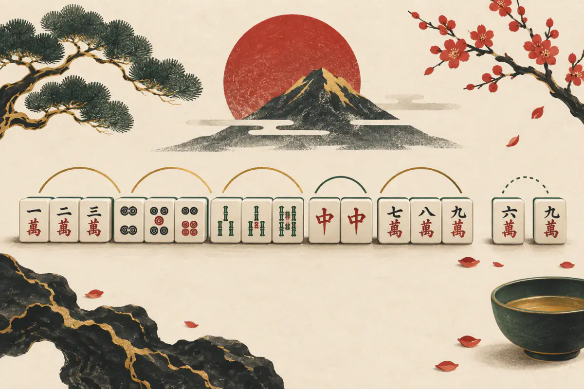 Illustration for Pinfu Yaku: The Full Requirements and Why Its Fu Is Always 30