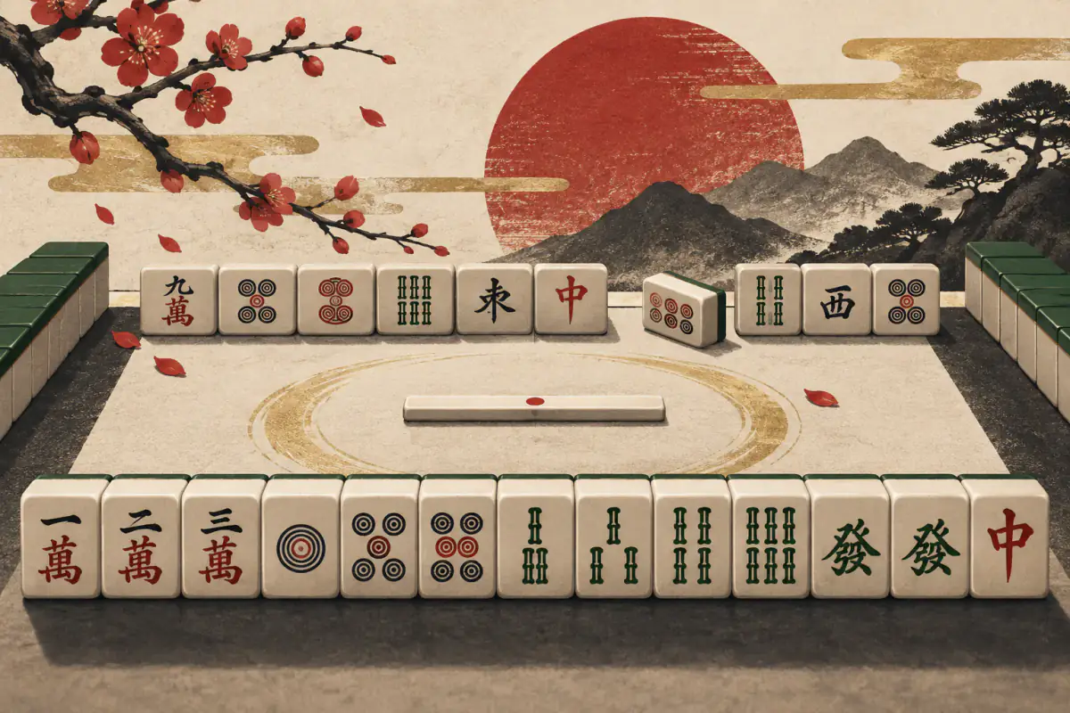 Illustration for Riichi Yaku: Requirements, Value, and Risk