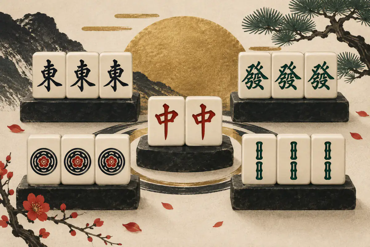 Illustration for Toitoi Yaku: All Triplets, No Sequences