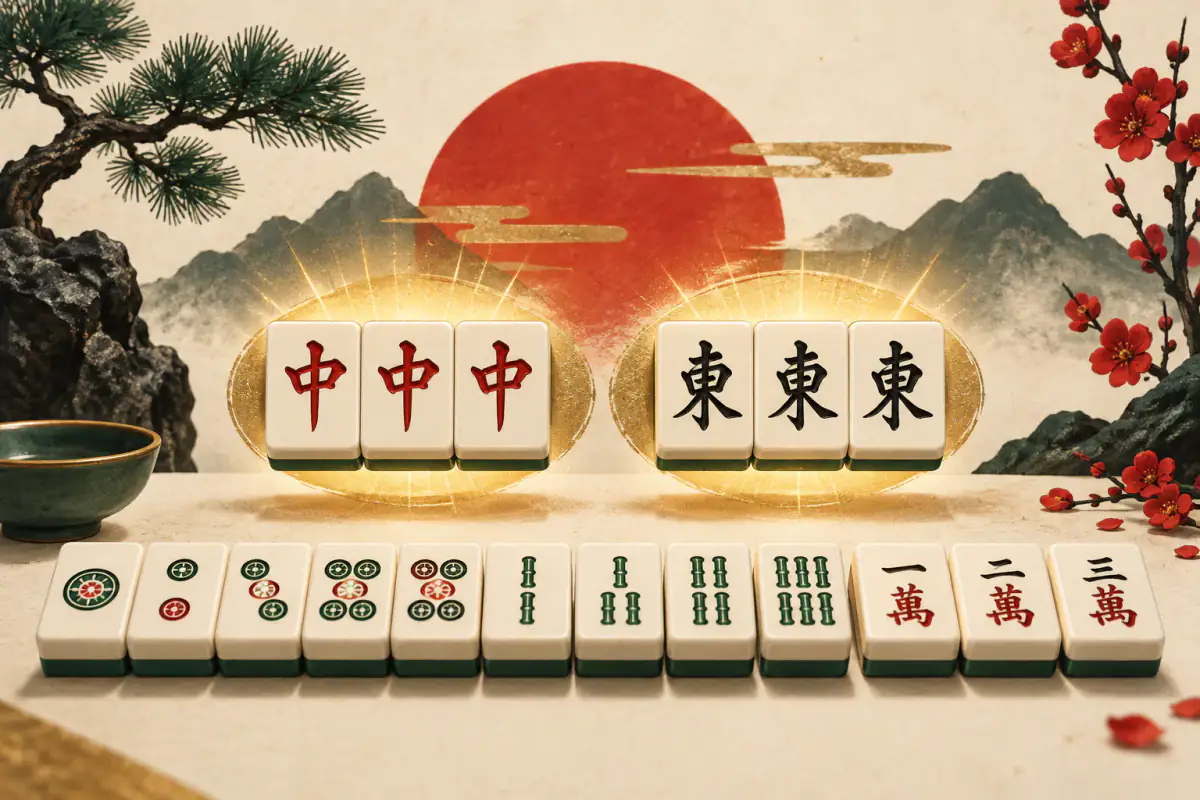 Illustration for Yakuhai: Triplets of Valuable Tiles